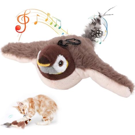 Jouet pour chat - Jouet interactif pour chat - Jouet électrique pour oiseaux - Jouet pour chat (1/5)