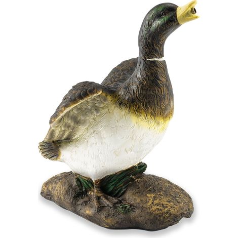 esotec Wasserspeier-Figuren Ente Lucky Duck  Einzelfigur Teichfigur 100739