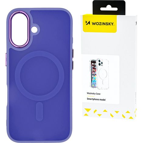 Funda Wozinsky Fashion Case MagSafe para Samsung Galaxy S25 Ultra - morado