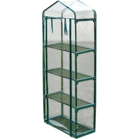 Serra da giardino 160 cm verde plastica giardinaggio 1602009/2