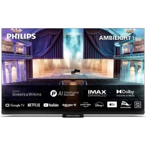 Televisore OLED - PHILIPS - 77OLED908 - 77 pollici (194 cm) - 4K UHD - Soundbar 3.1 (1/5)
