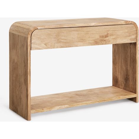 Console d'entrée en bois de manguier et MDF Shelby SKLUM  &x2194&xFE0E 120 cm