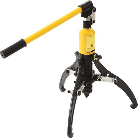 Hydraulischer Abzieher 5T 3-Backen-Lagerabzieher, Trennradabzieher für Reparatur und Wartung (1/5)