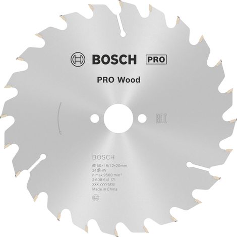 Bosch Accessories Optiline Wood 2608641171 Hartmetall Kreissägeblatt 160 x 20 x 1.8 mm Zähneanzahl: