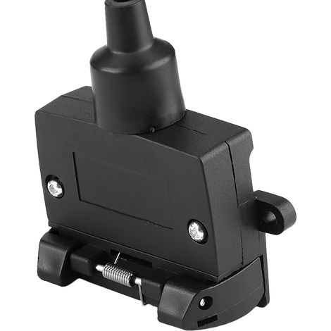 7-poliger Kunststoff-Steckeradapter für die Verkabelung von Anhängern oder Sattelanhängern, wasserdicht (1/5)