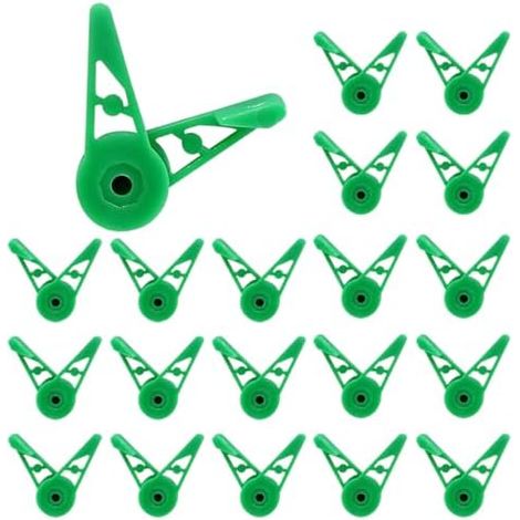 CSPARKV 35x10x2mm 20Pcs Plant Stakes 360 Degree Adjustable Branch Shaping Tool Suitable for Vines Flowers and Other Gardening Needs (1/5)