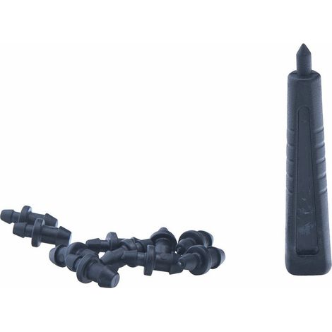 Kit Poinçon +10 Bouchons Pour Tuyau Goutte à Goutte 4x6mm - Rain