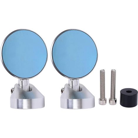 Rétroviseurs latéraux Ronds CNC Vision Claire 2 Pièces pour Sprint 50 Prima 50 150 GTS150 250 300 2013-2024 Miroirs de Guidon (1/5)