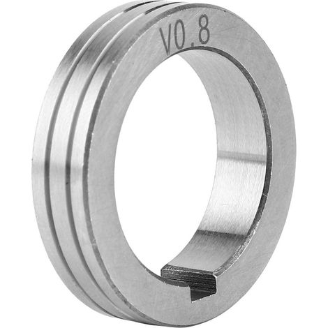 35 mm / 1,38 Zoll Edelstahl-Drahtvorschubrolle 0,8/1,0/1,2 Schweißdraht-Vorschubführungsrad (0,8 (1/5)