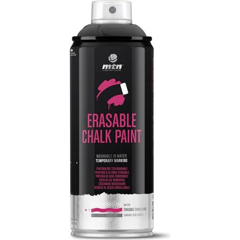 Tiza negra en spray lavable 400 ml mtn Pro (1/5)