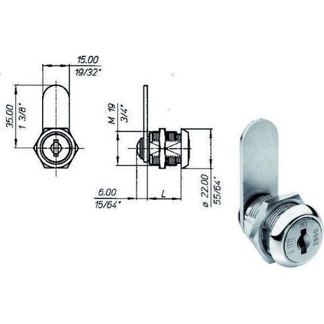 Cilindro Levetta Mm 30 2651 Meroni