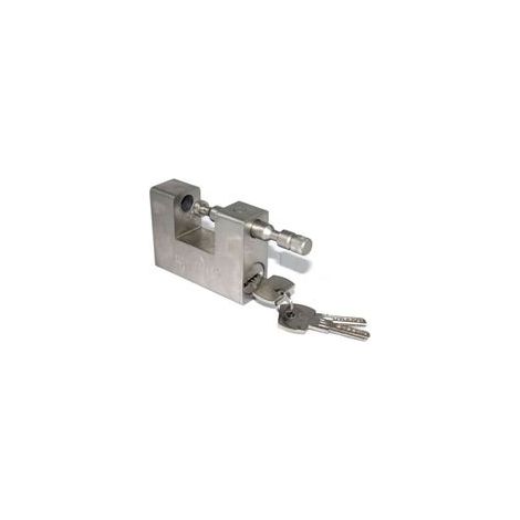 Cadenas blindé anti-effraction en acier trempé 94 mm - (1/2)