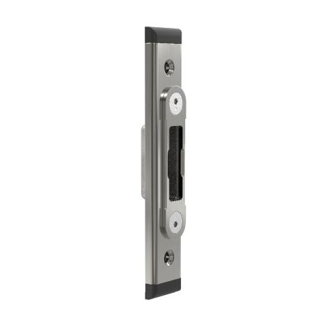 Schließteil f. Secury Massiv-u.Automatic-Riegel, U-Stulp 24x6 mm,verzinkt silber (1/2)