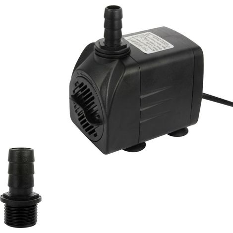Pompe submersible 25 W avec tuyau de 1,5 m pour aquariums, bassins à poissons, etc.