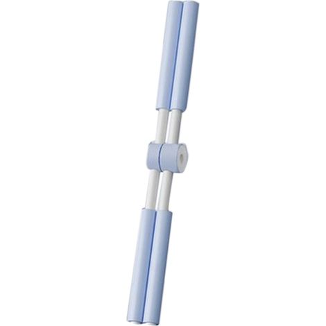 Lot correcteur de dos pour yoga, bâton de fitness, ouvre-épaules croisé, ceinture de posture bleue (1/5)