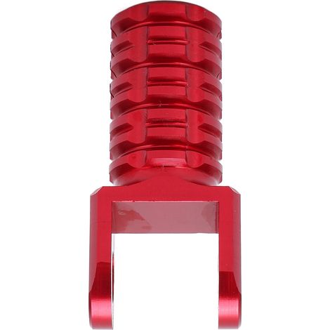 51 mm (2 Zoll) Motorrad-Schalthebel, Fußhalterung aus Aluminiumlegierung, kompatibel mit SUZUKI DRZ 400E 2000–2021, rot (1/5)