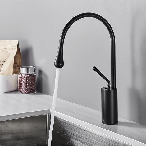 Single Lever Waterfall Basin Mixer Tap for Sink and Basin Bathroom Faucets Cold and Water Mixer Tap Chromed Brass