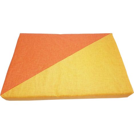 Cuscino per cani waterproof medora orange yellow cm 105