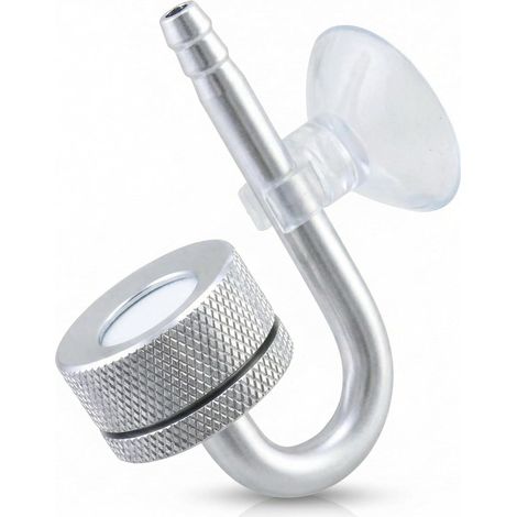 Diffuseur CO2 Aquarium, Diffuseur de Dioxyde de Carbone avec U Forme Tube et La Ventouse, pour Aquarium (1/5)