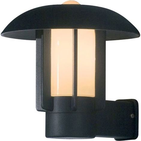 Konstsmide Heimdal Applique d'extérieur Lanterne classique noire mate, IP44 (1/3)