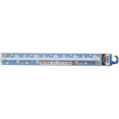 ASTA DOCCIA RETTA BIANCA - 140-260 CM