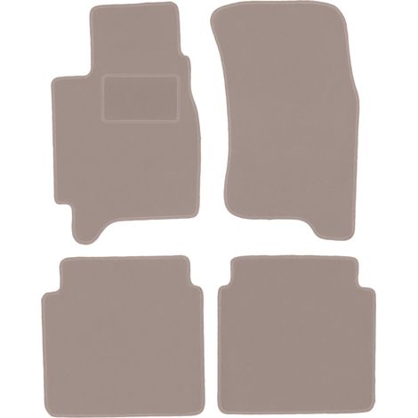 Beige Veloursmatten für: Subaru Legacy II Kombi, Limousine (1993-1998) (1/5)