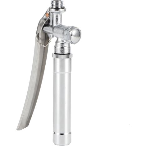 Poignée de pulvérisateur à dos en acier inoxydable de 5 cm (2 pouces) avec poignée de pulvérisation haute pression et interrupteur de filtre intégré (1/5)