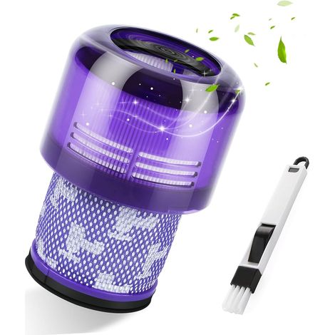 1 - Filtre aspirateur - Brosse de nettoyage - Compatible Dyson V11 V15 SV14 SV17 - Pour entretien ménager - Violet (1/5)