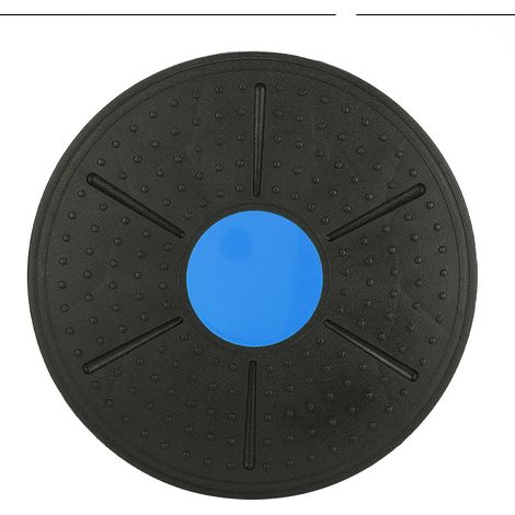 Planche d'équilibre Blue Wobble, disque de stabilité pour l'entraînement au yoga et au fitness (1/5)