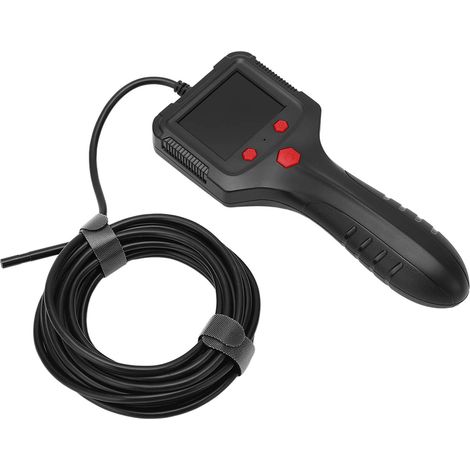 Endoscope industriel caméra d'inspection portable écran IPS 2,4 pouces lentille 5,5 mm boroscope HD (1/5)