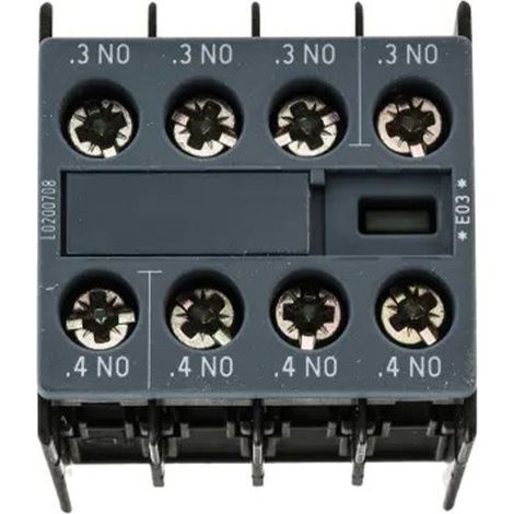 Siemens 3RH2911-1FA40 bloque de conmutación gris 4 contactos (1/3)