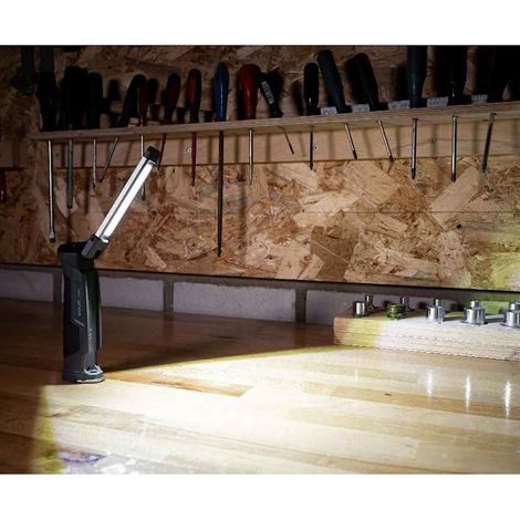 Togo SW2R lampada da lavoro ricaricabile nera 550 lumen (1/5)