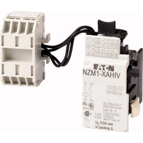 Accessoire disjoncteur Eaton nzm1-xahiv208-250ac/dc tension AC DC