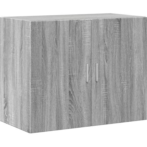 Maison Exclusive - Mobile a Parete Grigio Sonoma 80x42,5x64cm in Legno Multistrato