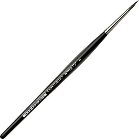 Pinceau - Rond - Aquarelle - Synthétiques - Da Vinci - Casanéo - 5598 - N°4 (1/2)