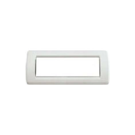 Placca Rondò 6M bianco Idea Vimar Idea 16766.04 (1/4)