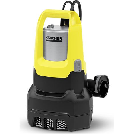 Kärcher – Pompe d'évacuation 750W pour eaux chargées – Débit 22 000 l/h – Hauteur d'extraction 8 m – Capteur de niveau automatique (1/10)