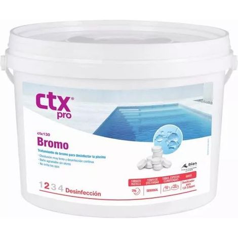 ASTRALPOOL ctx 5 kg. 130 bromo 20 gr 03183 astral , Bromo Ctx 5Kg En Tabletas 20Gr 03183  de la marca Astralpool.