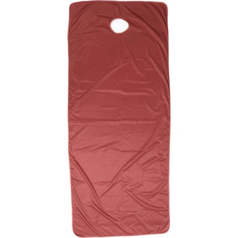 Drap de table de massage avec trou Cameo Brown Salon de beauté SPA Chaud Épais Court en peluche douce (1/5)