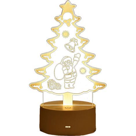 Veilleuse Led 3d - Lampe De Chevet Usb Design Cartoon - Décoration Chambre Bébé Et Salon - 1 Pièce (1/5)