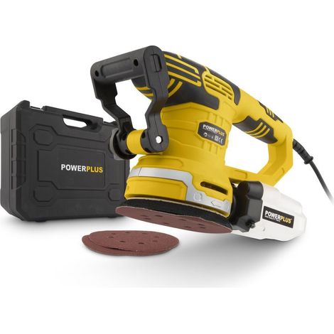 Ponceuse excentrique 450w powx0471-0470 powerplus (1/5)