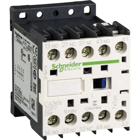 Schneider Electric CA2KN22P7 Hilfsschütz  2 Öffner, 2 Schließer       1 St.