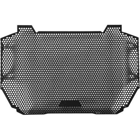 A black stainless steel water tank grille for modifying the KAWASAKI Z900RS motorcycle. (1/5)