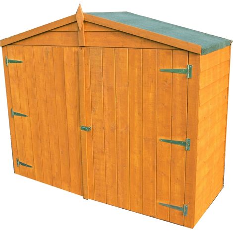 7 x 3 Feet Bike Store Garden Shed - Dip Treated