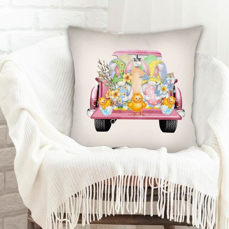 Housses de coussin de décoration déhoussable pour décoration de noël de famille (1/5)