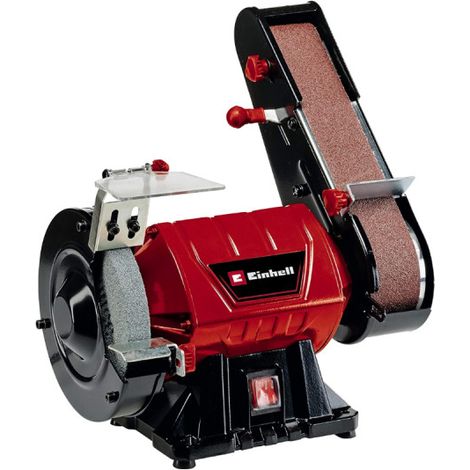 Einhell Stand-Bandschleifer TH-US 350 mit Schleifband- und Schleifscheibenfunktion