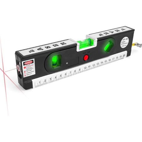 Niveau laser 4 en 1, niveau multifonction, 3 modes laser magnétiques (1/4)