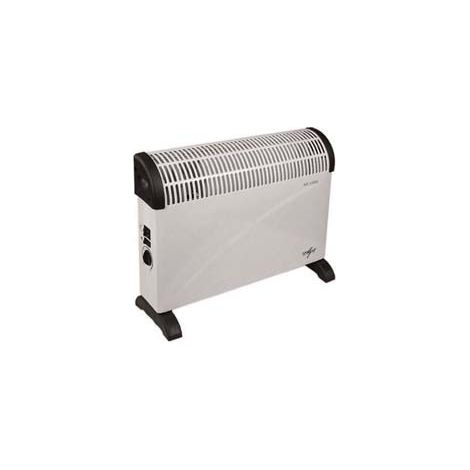 TERMOCONVETTORE TURBO CON TERMOSTATO E VENTILATORE 2000W cm.58x20x43h. SYNTESY