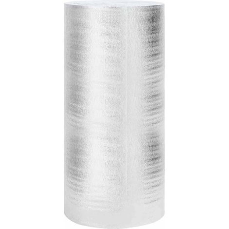 Heizkörper-Reflektorfolie Silber 25 x 1 m Polyethylen