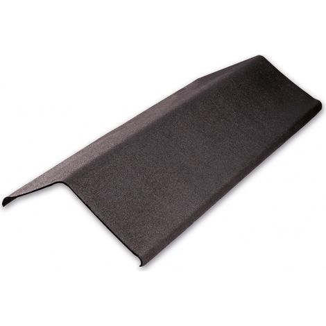 Borde asimétrico negro intenso para placas easyfixe/easyline ONDULINE 1m ONDULINE